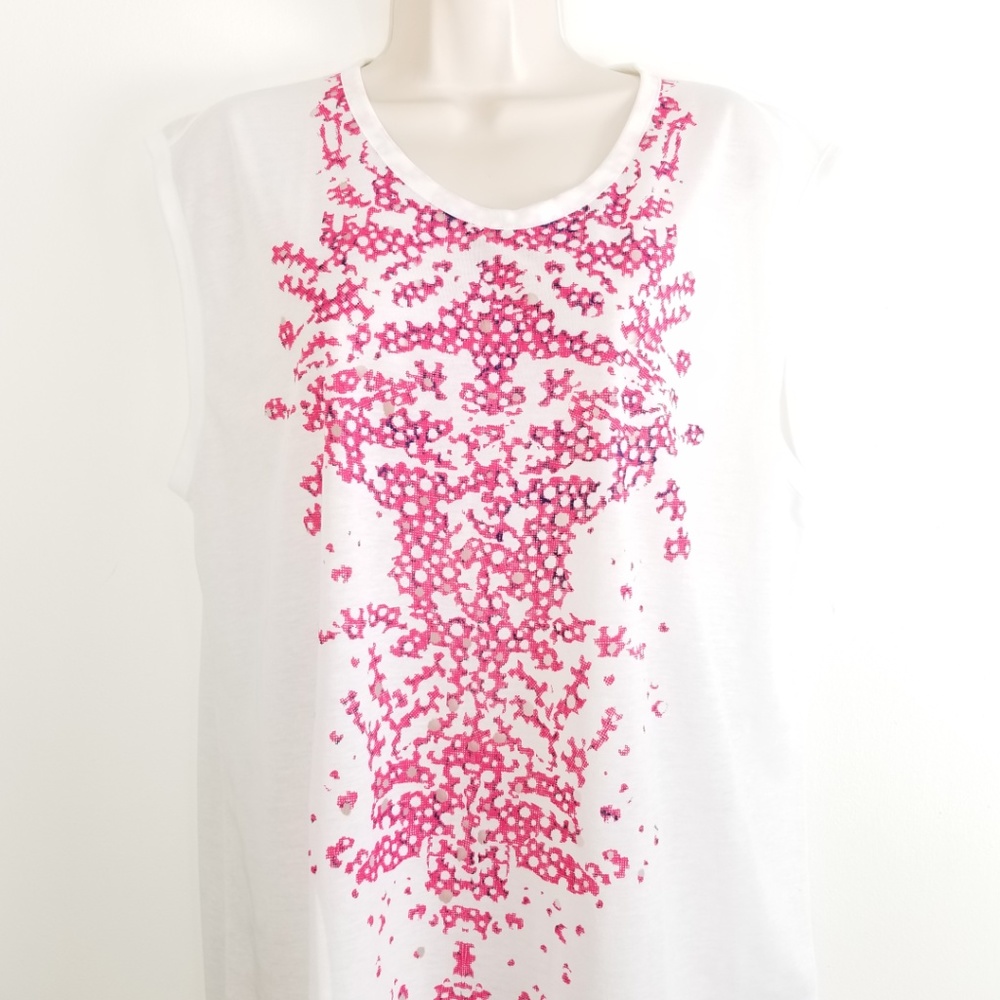 Balenciaga Yellow Cherry Blossom T 's Tunic 40/L - Picture 2 of 4